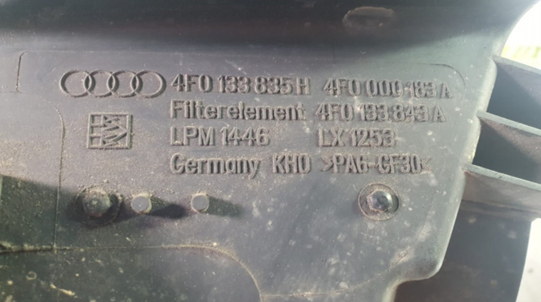 Carcasa filtru aer 4f0133835h Audi A6 4F/C6 [2004 - 2008]