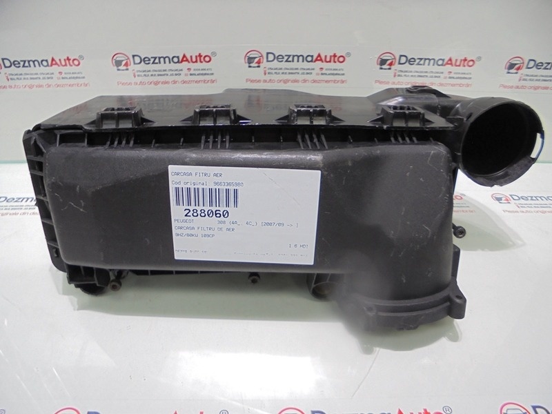 Carcasa filtru aer 9663365980, Peugeot 308 (4A, 4C) 1.6hdi (id:288060)