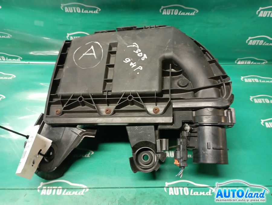 Carcasa Filtru Aer 9677080980 1.6 HDI +debitmetru Aer Citroen C4 B7 2009