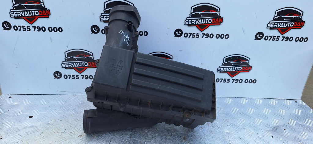 Carcasa filtru aer Audi A3 (2003-2008) [8P1] 2.0 Motorina 2006, 1K0129607S / 1K0129601AL / 1K0129620D