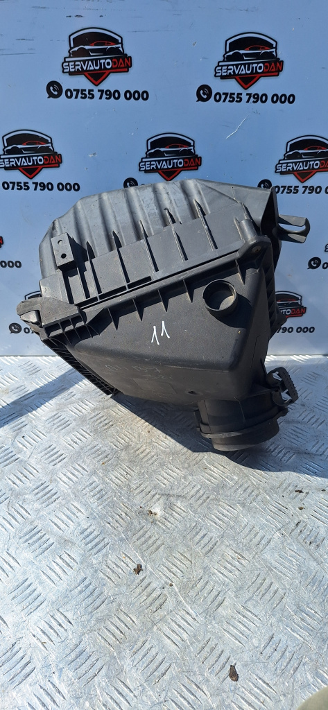 Carcasa filtru aer Audi A4 (2004-2008) [8EC, B7] 3.2 Benzina 2007, 06E133837D / 06E133835A