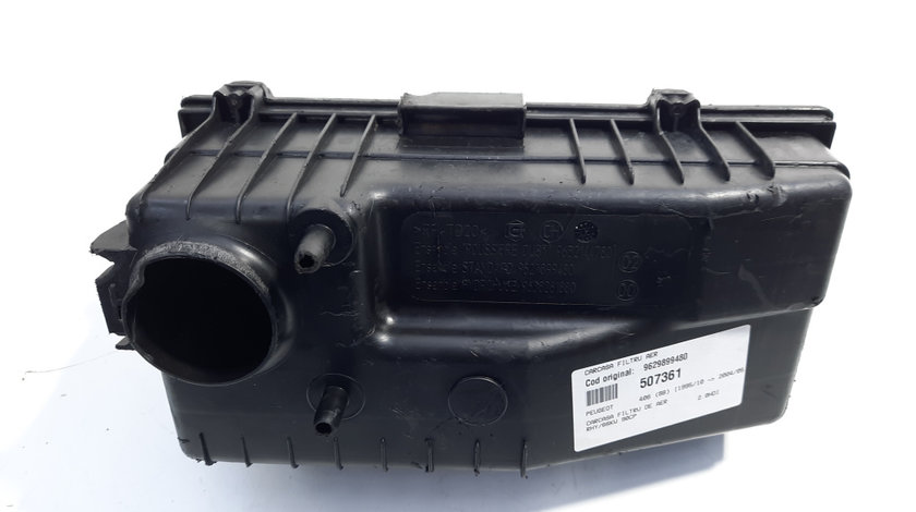 Carcasa filtru aer, cod 9629899480, Peugeot 406, 2.0 HDI, RHY (id:507361)