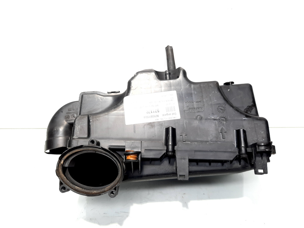 Carcasa filtru aer, cod 9656581180B, Peugeot 307 SW 1.6 HDI, 9HZ (id:521170)