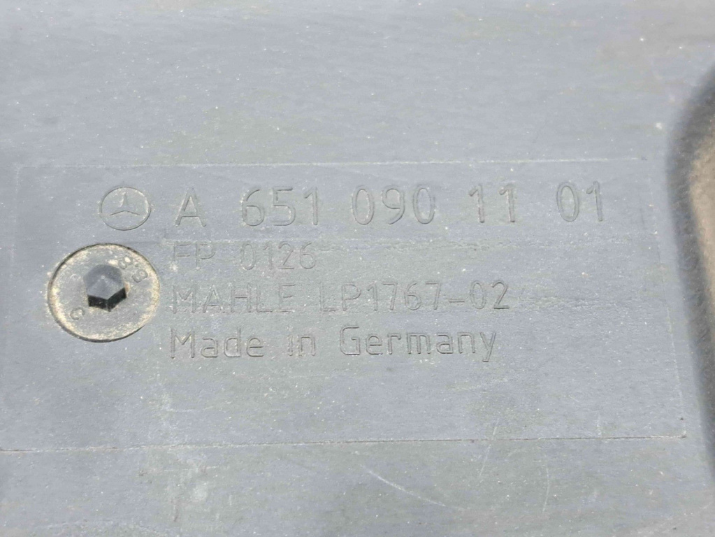 Carcasa filtru aer Mercedes Clasa C (W204) [Fabr 2007-2014] A6510901101 2.2 CDI 651911 2.2 CDI 651911 80KW / 109CP