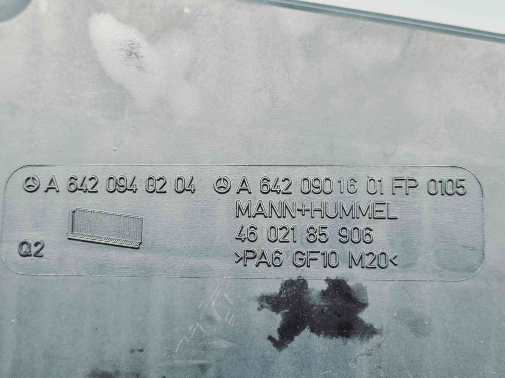 Carcasa filtru aer Mercedes Clasa GLK (X204) [Fabr 2008-prezent] A6420940204 3.0 CDI 642961 165KW / 225CP 3.0 CDI 642961 165KW / 225CP