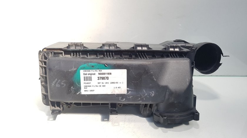 Carcasa filtru aer, Peugeot 307 SW, 1.6 hdi, 9HZ, 9656581180B (id:379870)