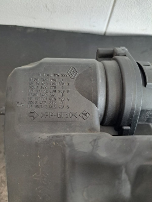 Carcasa filtru aer Renault Laguna 2 1.9 DCI F9Q 2001 - 2007 - COD 8200369775B 8200369798D 8200176559