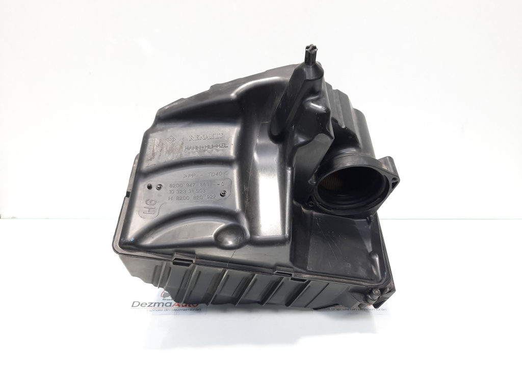 Carcasa filtru aer, Renault Scenic 3 [Fabr 2009-2015] 1.5 dci, K9K832, 8200947663C, 8200820922 (id:438774)