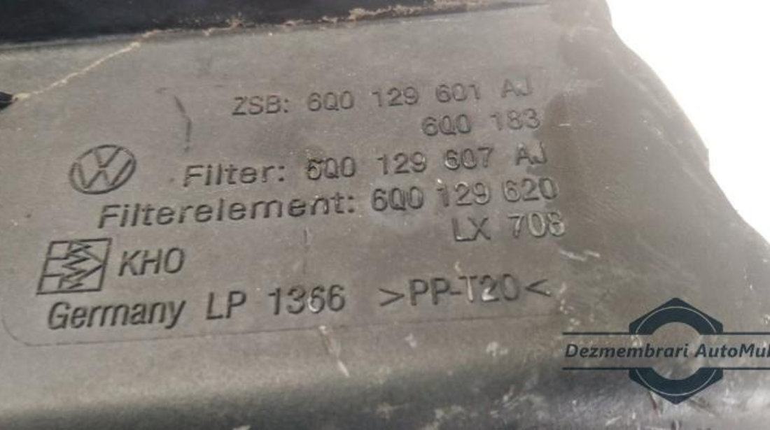 Carcasa filtru aer Skoda Fabia (1999-2008) 6q0129601aj