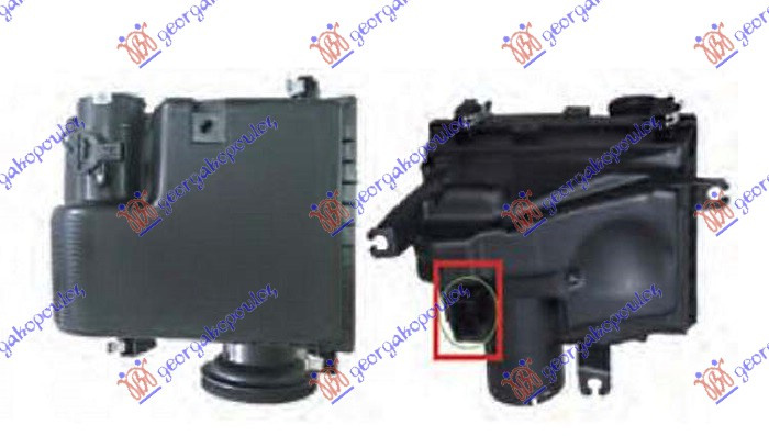 CARCASA FILTRU AER TOYOTA Hilux- 2WD/4WD 2015 - 2020 - 2024 NOUA COD OE 17700-0L350 / 17700-0L360 /17700-0L3
