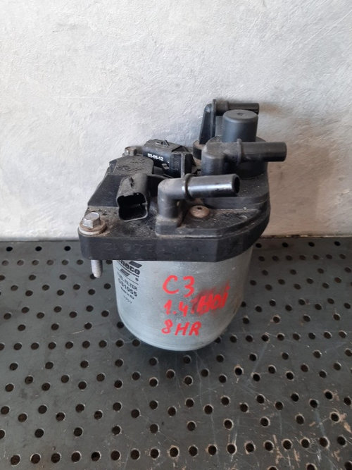 Carcasa filtru combustibil 1.4 hdi 8hr citroen c3 peugeot 206 207 208 9672314980