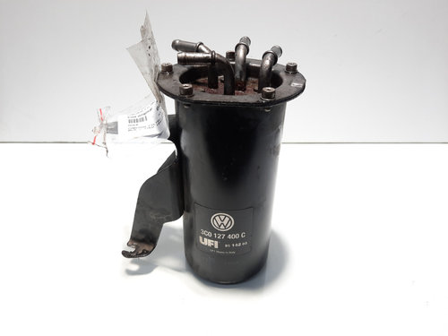 Carcasa filtru combustibil, cod 3C0127400C, Audi A3 (8P1) 1.9 TDI, BLS (id:600163)