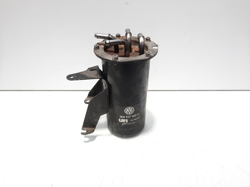 Carcasa filtru combustibil, cod 3C0127400C, Skoda Superb II (3T4) 1.9 TDI, BXE (id:571053)