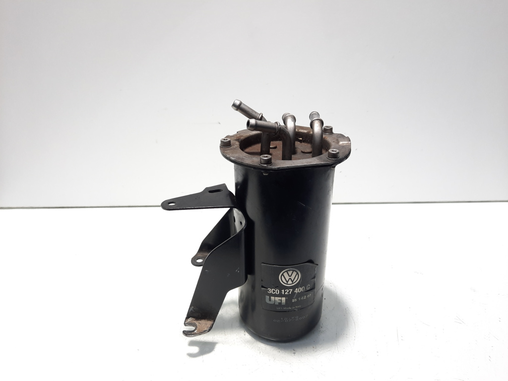 Carcasa filtru combustibil, cod 3C0127400C, VW Passat Variant (3C5), 2.0 TDI, BMR (id:593480)