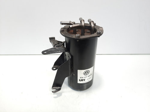 Carcasa filtru combustibil, cod 3C0127400D, Vw Jetta 4 (6Z) 1.6 TDI, CAY (id:541659)