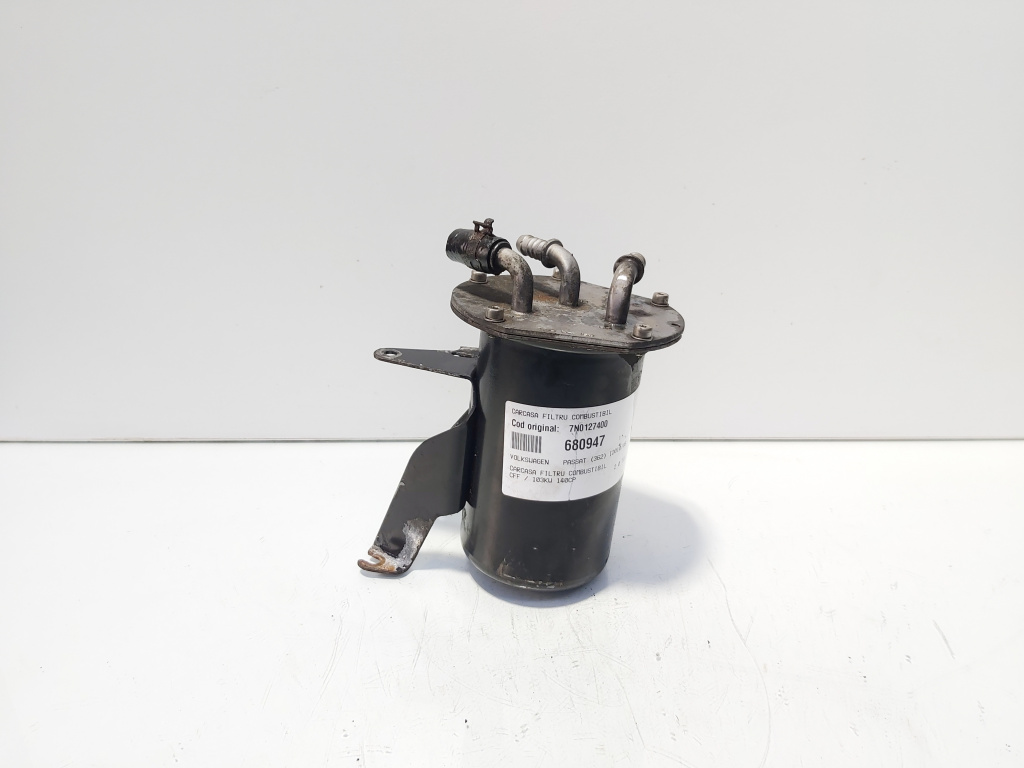 Carcasa filtru combustibil, cod 7N0127400, Vw Passat (362) 2.0 TDI, CFF (id:680947)