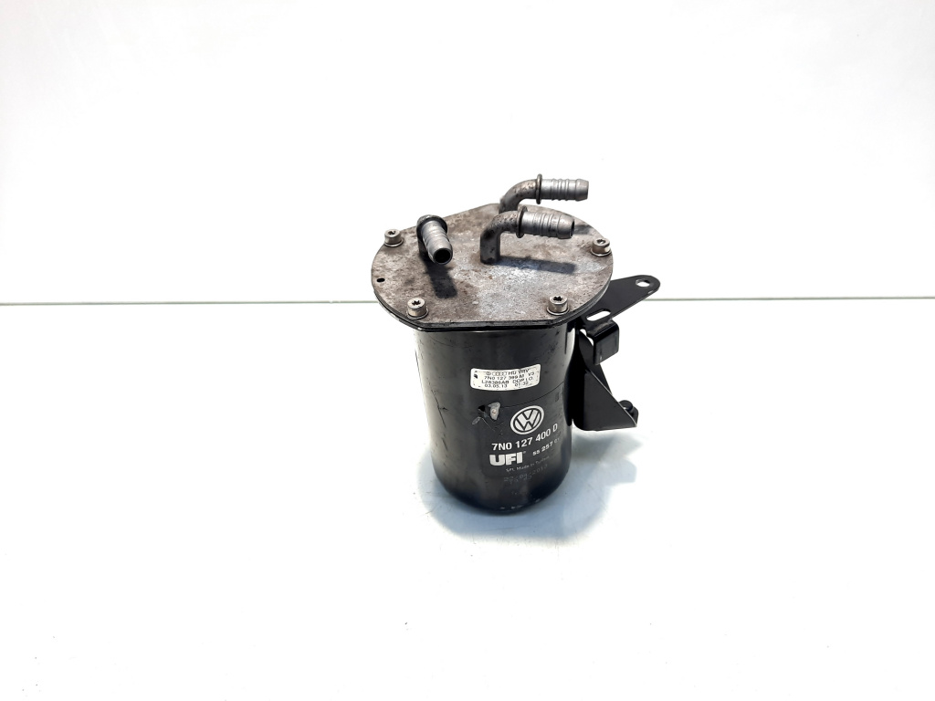 Carcasa filtru combustibil, cod 7N0127400D, VW Sharan (7N), 2.0 TDI, CFF (id:531016)