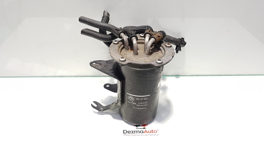Carcasa filtru combustibil, VW Golf 5 Variant, 1.6 TDI, CAYC, cod 1K0127400L