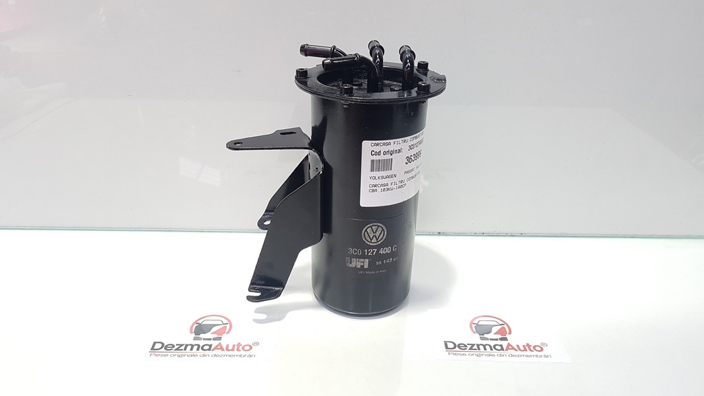 Carcasa filtru combustibil, Vw Passat Variant (3C5) 2.0 tdi, cod 3C0127400C (id:363999)