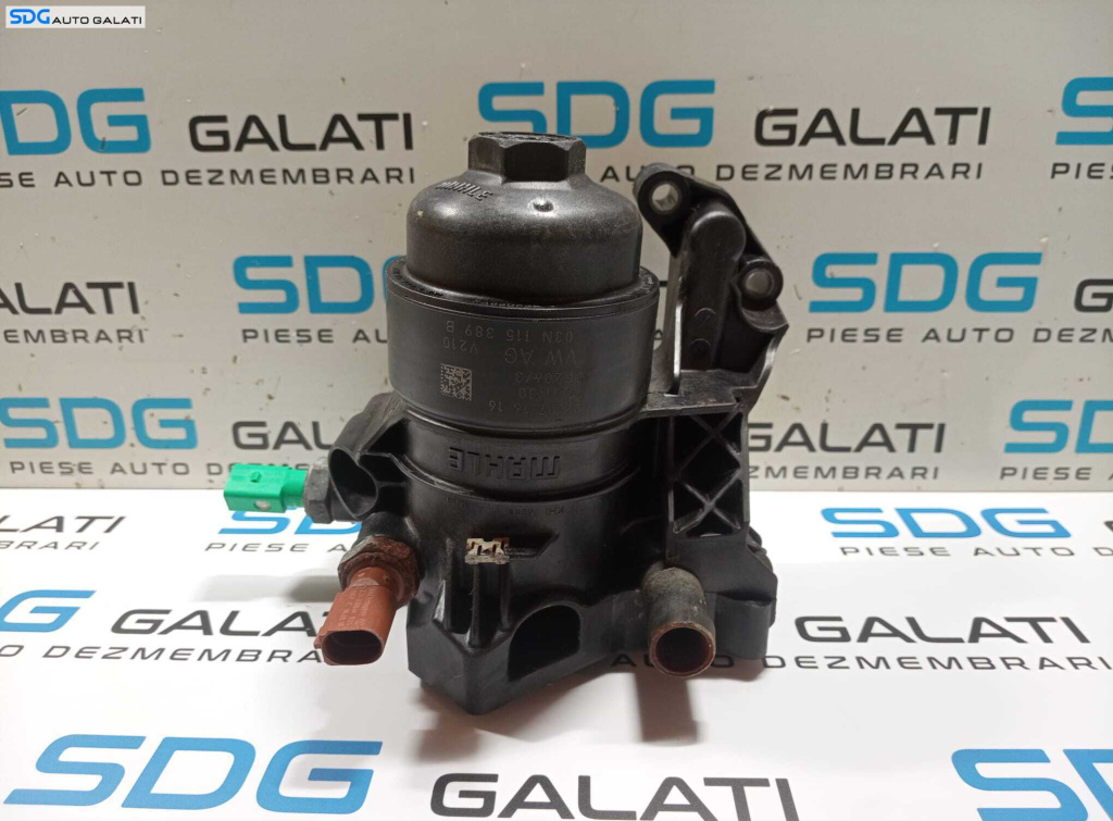 Carcasa Filtru Ulei Audi A3 8V 1.6 2.0 TDI 2013 - 2020 Cod 03N115389B 03N 115 389 B [M5883]