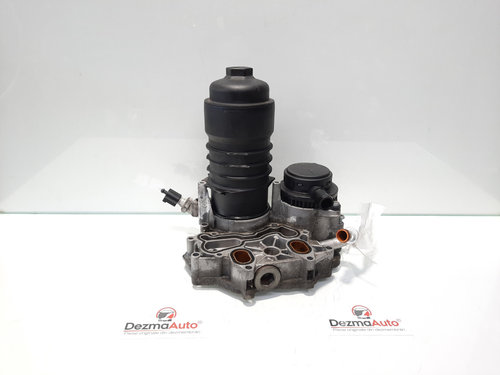 Carcasa filtru ulei, Audi A4 Avant (8ED, B7) [Fabr 2004-2008] 3.0 tdi, BKN (id:437131)