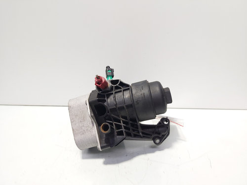 Carcasa filtru ulei cu racitor, cod 03N115389A, 03N117021, Skoda Octavia 3 (5E3) 1.6 TDI, CXXB (id:6...