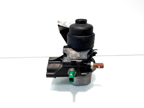 Carcasa filtru ulei cu racitor, cod 03N115389K, 03N117021, VW Golf 7 (5G), 1.6 TDI, DDY (id:550400)