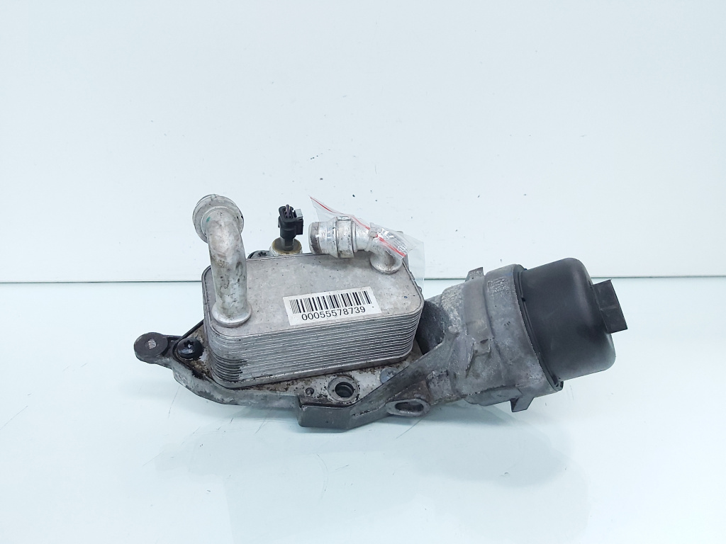 Carcasa filtru ulei cu racitor, cod 55578739, Opel Insignia A Sedan, 2.0 CDTI, A20DTH (id:653974)