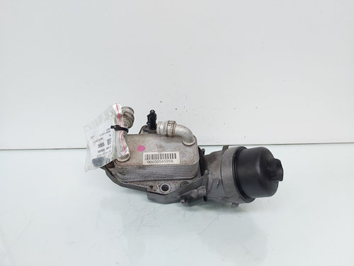 Carcasa filtru ulei cu racitor, cod GM55565958, Opel Insignia A 2.0 CDTI, A20DTH (id:659243)