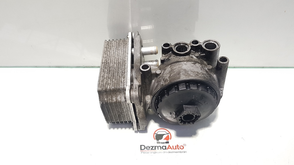 Carcasa filtru ulei cu racitor, Ford Mondeo 3 [Fabr 2000-2007] 2.0 tdci, N7BA, 1C1Q-6B624-AG