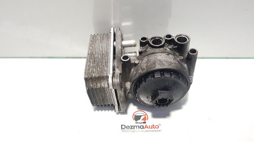 Carcasa filtru ulei cu racitor, Ford Mondeo 3 [Fabr 2000-2007] 2.0 tdci, N7BA, 1C1Q-6B624-AG