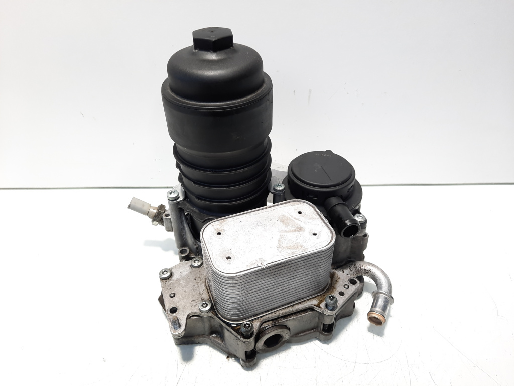 Carcasa filtru ulei cu racitor ulei, Audi Q7 (4LB) 3.0 tdi, CAS (id:564942)