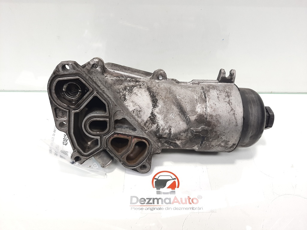 Carcasa filtru ulei cu racitor ulei, Citroen C4 (I) [Fabr 2004-2011] 1.6 hdi, 9HX (id:424815)