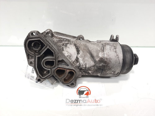 Carcasa filtru ulei cu racitor ulei, Citroen C4 (I) [Fabr 2004-2011] 1.6 hdi, 9HX (id:424815)