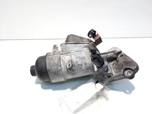 Carcasa filtru ulei cu racitor ulei, cod 26410-2A150, Kia Cerato (LD) 1.6 CRDI, D4FB (id:581499)
