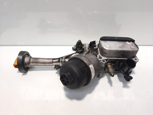 Carcasa filtru ulei cu racitor ulei, cod 55238288, Lancia Ypsilon (312, 846) 1.3 M-JET, 199B1000 (id...