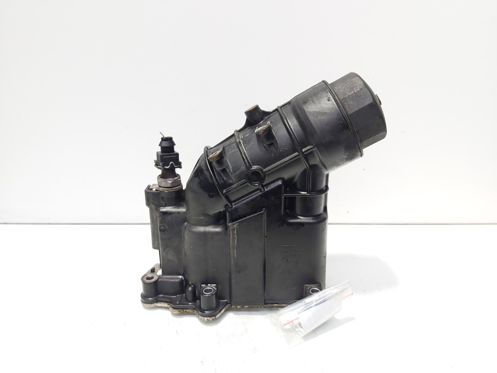 Carcasa filtru ulei cu racitor ulei, cod 70346292, Bmw 3 (E90) 2.0 diesel, N47D20A (id:644412)