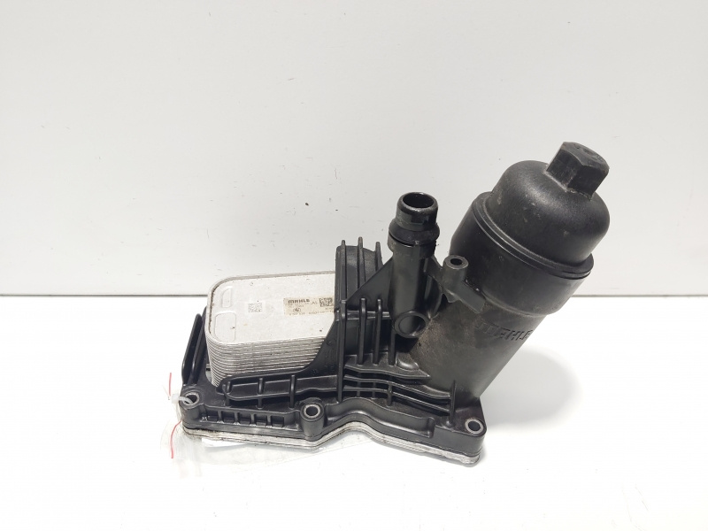 Carcasa filtru ulei cu racitor ulei, cod 70377932, 8507626, Bmw 3 (F30), 2.0 diesel, N47D20C (id:629978)