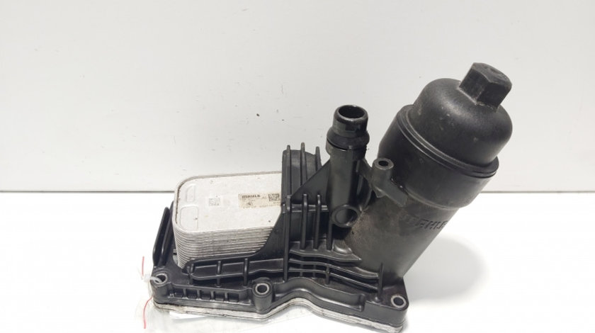 Carcasa filtru ulei cu racitor ulei, cod 70377932, 8507626, Bmw 3 (F30), 2.0 diesel, N47D20C (id:629978)