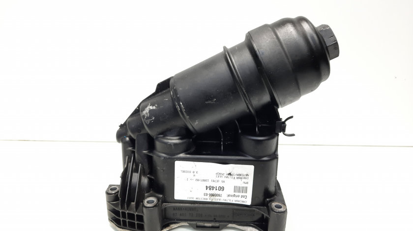 Carcasa filtru ulei cu racitor ulei, cod 7800066-03, Bmw X5 (E70), 3.0 diesel, N57D30A (id:601484)