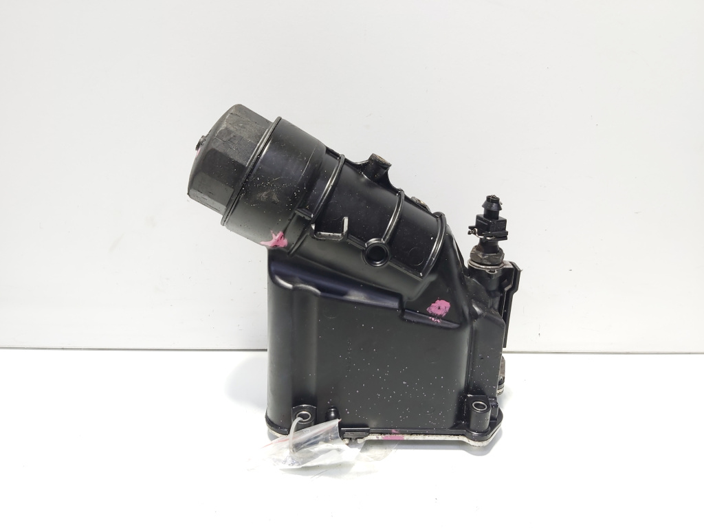 Carcasa filtru ulei cu racitor ulei, cod 7807799, Bmw 3 (F30) 2.0 diesel, N47D20B (id:639397)