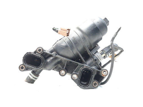 Carcasa filtru ulei cu racitor ulei, cod 152081926R, 70375888, Renault Trafic 3 Autobus (JG_) 1.6 DC...