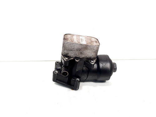 Carcasa filtru ulei cu racitor ulei, cod 03L115389C, 03L117021C, Skoda Octavia 2 Combi (1Z5) 1.6 TDI...