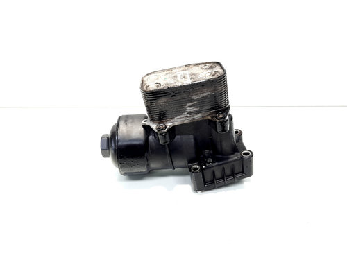 Carcasa filtru ulei cu racitor ulei, cod 03L115389C, 03L117021C, Skoda Octavia 2 Combi (1Z5) 1.6 TDI...