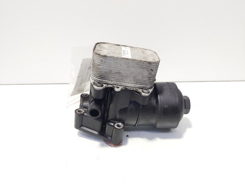 Carcasa filtru ulei cu racitor ulei, cod 03L115389C, 03L117021C, Skoda Octavia 2 Combi (1Z5), 1.6 TD...