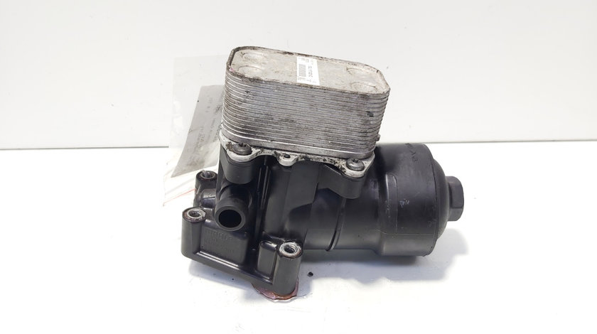 Carcasa filtru ulei cu racitor ulei, cod 03L115389C, 03L117021C, Skoda Octavia 2 Combi (1Z5), 1.6 TDI, CAY (id:628834)