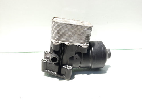 Carcasa filtru ulei cu racitor ulei, cod 03L115389C, 03L117021C, Audi A4 (8K2, B8) 2.0 TDI, CJC (id:...