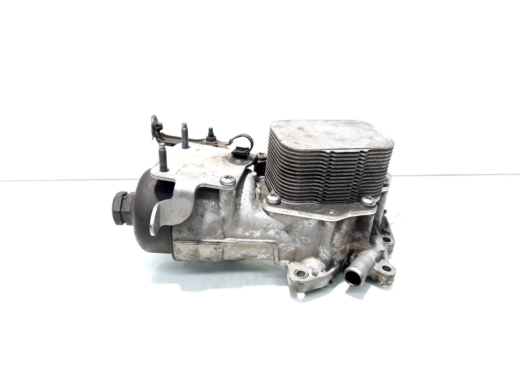 Carcasa filtru ulei cu racitor ulei, cod 9687847480, Peugeot 3008, 1.6 HDI, 9H05 (id:544264)
