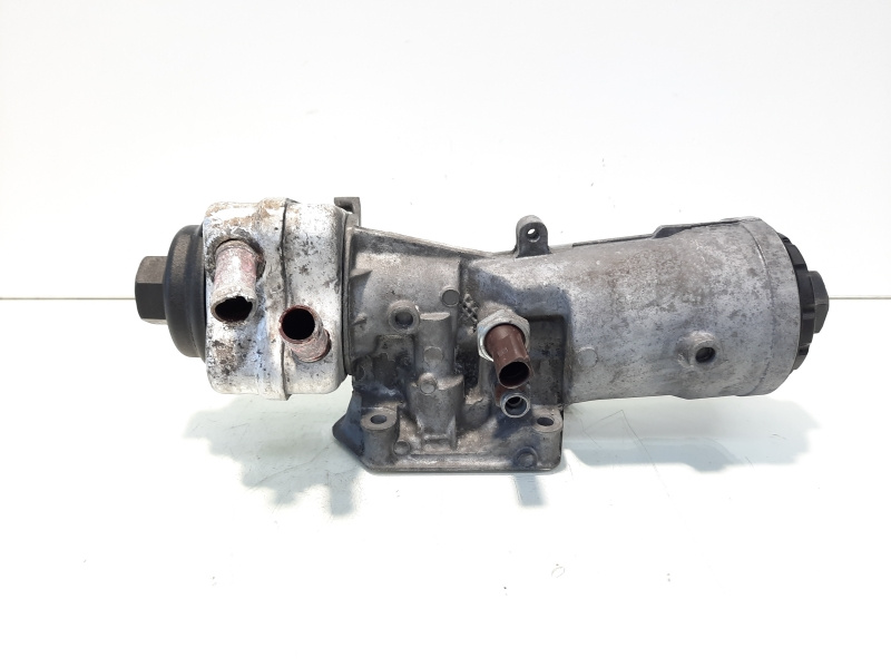 Carcasa filtru ulei cu racitor ulei, cod 045115389J, VW Passat (3C2), 2.0 TDI, BMR (id:615238)
