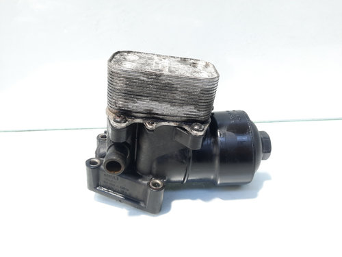 Carcasa filtru ulei cu racitor ulei, cod 03L115389C, 03L117021C, Skoda Octavia 2 Combi (1Z5) 1.6 TDI...